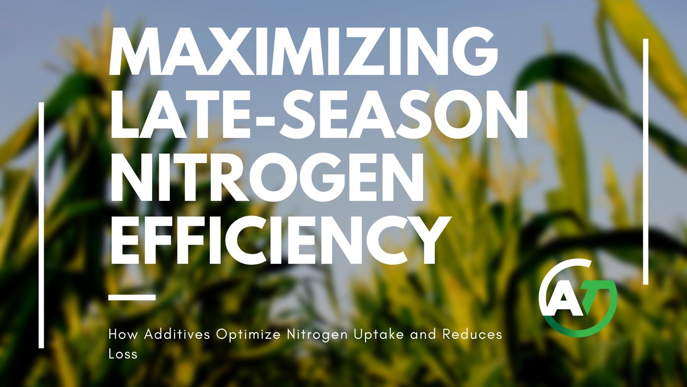 Maximizing Late-Season Nitrogen Efficiency: How Additives Optimize Nitrogen Uptake and Reduce Loss